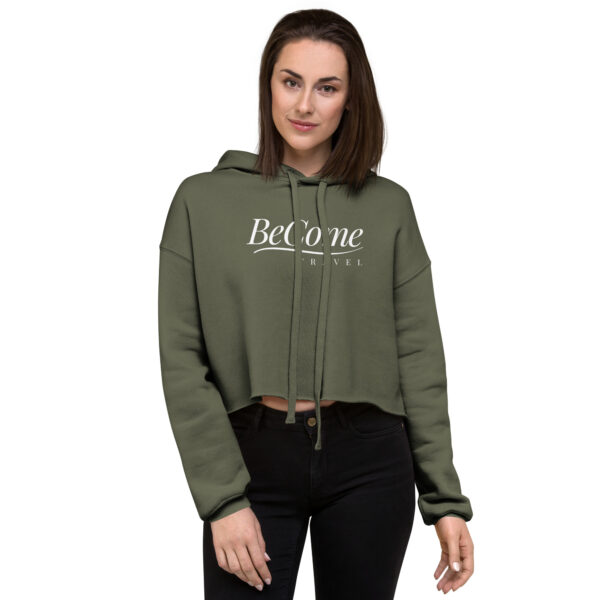 BeCome Travel - Crop Hoodie - Image 3